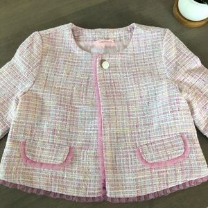 Light pink Janie and Jack Easter blazer 3T